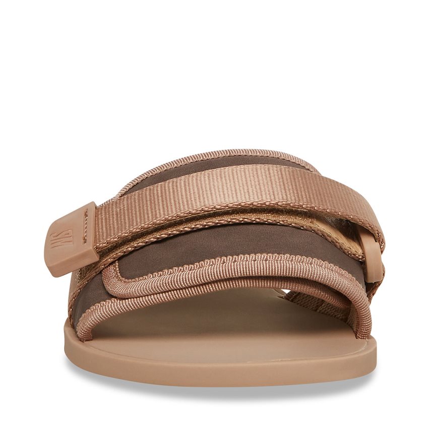 Sandalias de Diapositivas Steve Madden Janelle Mujer Marrones Claro | ES OTSE10